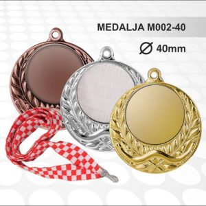 Medalja M002-40